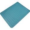 EasyByMall Tappetino scolapiatti in silicone, per lavello facile da pulire, tappetino per bancone della cucina, 40 x 30 cm, sottopentola antiscivolo, tappetino da tavolo, presina (verde)