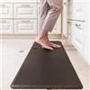 IlGruppone Tappeto Cucina Passatoia Rialzata Lavabile Spessa Antiscivolo Impermeabile Anti Fatica Rimbalzabile Soggiorno Ingresso Ufficio Aderente Antiscivolo Protettivo (Marrone, 44x150 cm)