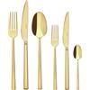 Sambonet Servizio 36 Pz Monoblocco Rock Pvd Gold