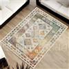 GBiancheria Tappeto Kilim Aydin Antimacchia Disegno Etrico Multicolore (60x120cm, 1642)