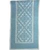 Markotex Tappeto Sardo Stuoia Passatoia tappeto bagno 100% Cotone Made In Italy prodotto in sardegna (Giada, 55x115)