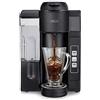 bella Single Serve Coffee Maker, Dual Brew K-Cup Pod or Ground Coffee Brewer, vassoio regolabile per personal Travel Mugs, Large Removable Water Tank Black