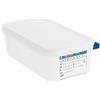 Araven, contenitore per alimenti da cucina, organizzazione, conservazione alimentare, 4 litri, GN 1/3. Profondità: 100 mm. Capacità: 4 litri. Quantità: 4.