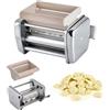 CRISALIDE® Ravioli Maker per Macchina Pasta Imperia - Accessorio in Acciaio Cromato per Pasta Ripiena