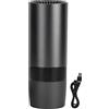 LIYJTK Purificatore d'aria Ioni negativi Qualità Camera pulita Fumo Polvere Inquinanti Filtro aria domestico Tazza d'acqua Design Piccola auto Home Office