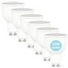 TOT ELECTRIC 6PZ Faretto attacco GU10 12W lampadina led per portafaretto incasso luce bianca naturale calda ALTA LUMINOSITA' (Luce Bianca Fredda)