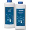 Wessper Pulitore per Sistema del Latte per Macchine da Caffè [2x1L]- Detergente per Montalatte, Pulizia Universale per Caffè, Compatibile tra gli altri con Jura, DeLonghi, Nespresso