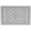 SpazioTessile Tappeto Sardo Stuoia Passatoia 100% Cotone Made In Italy ch 100% Cotone Jaquard (Grigio, 55x140)