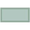 mubusi Tappeto Vinile Cucina Sala - Varie Dimensioni - (Cornice Verde 60x120 cm)