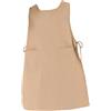 Folpus Grembiule da Cucina, Lavoro Grembiuli per Uomini Donne con 2 Tasche Più Grandi e Cintura Regolabile, Impermeabile e Oleorepellente, Adatto per Cuoco Cameriere Mamma, Length 90 Cm, Kaki Chiaro