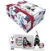 ABYstyle - DEMON SLAYER Box Acryl® + Tazza + Portachiavi 320 ml