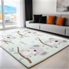 Generic Tappeto Lavabile in lavatrice Orsi Koala Dei Cartoni Animati Modello per soggiorno camera da letto 60 x 110 cm Morbido tappeto per la cameretta dei bambini Ciano Chiaro