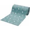 SaRani Tappeto Guida Passatoia Corsia Runner da Cucina Gomma Antiscivolo Fantasia Cuore Bianco (Turchese, 200x50 cm)