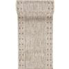 Mazovia Tappeto Cucina - Effetto Sisal Tappeti Cucina - Tappeto per Cucina, Ingresso, Salotto Pelo Corto - Certificato Oeko-Tex - Cura facile - In-& Outdoor - Beige Taupe 70 x 300 cm