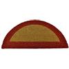 Casatessile CASA TESSILE Ecoco Bordo Zerbino mezzaluna in cocco 40X80 cm. - ROSSO
