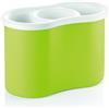 Guzzini SCOLAPOSATE RETTANGOLARE FORME CASA - cm 20,4x11,2 h 13,7 verde