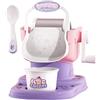 Generico Macchina per frullati per bambini, macchina per yogurt gelato | Elettrodomestico da cucina divertente - Risultati immediati Macchina per yogurt gelato manuale facile da pulire per dessert, basta aggiu