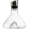 Generico Decanter Per Vino, Vino Decanter Da 1,5 L Con Aeratore, Caraffa Per Vino In Cristallos, Decanter Per Vino In Cristallos Con Filtro In Acciaio Inossidabile Per Amanti Del Vino