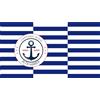 IDEA INDEPENDENT - Alta Marea - Zerbino Personalizzato per Barca Zerbino da Esterno e Interno Accessori Barca in Gomma Riciclata 40x70 cm 100% Made in Italy