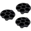 Amosfun 3 Pezzi Tazza Della Torta Del Silicone Vassoio Della Focaccina Friggitrice Ad Aria Della Muffa Della Torta Tazze Di Budino Friggitrice Ad Aria Accessori Della Torta Stampo Per