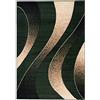 Carpeto Rugs Tappeto Salotto Moderno Pelo Corto - Tappeti Camera da Letto - Tappeti Moderni Soggiorno - Tappeti Salotto Grandi Dimensioni - Verde - 250 x 300 cm