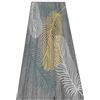 Siunwdiy Tappeto Cucina Moderno Grigio Tappeto Cucina Antiscivolo Lavabile Piuma 3D - Modello Tappeto Passatoia Corridoio Lungo Tappeto Camera Ingresso Per Cucina Bagno Soggiorno,Grigio,60x210cm