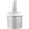 LOORGVEL Teglia per Torte Rotonda in Acciaio al Carbonio Antiaderente Stampo per Chiffon Cake Centrale Accessorio per Dolci Fatti in Casa e Decorazioni
