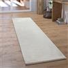 Paco Home Tappeto Salotto Pelo Lungo Corridoio Camera Da Letto Shaggy Morbido Tappeto Finta Pelliccia Moderno Monocolore, Dimensione:80x150 cm, Colore:Crema