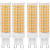 EIMOPE Lampadine G9 LED 12W, G9 LED Lamp 12w equivalente a G9 80W 100W Lampada Alogena, Bianco Caldo 3000K, G9 Standard Base, Angolo a fascio 360 °, 1200lm, Risparmio energetico, AC 220V, Confezione da 4