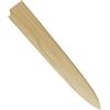 Aibote Coltelli da Cuoco Giapponesi in Legno d'acero Bianco Naturale Fatti a Mano Guaina Magnetica Guaina Portacoltelli Copertura in Legno (Yanagiba Sujihiki,240MM)