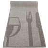 Casatessile CASA TESSILE Tappeto cucina cotone antiscivolo SNACK - NATURALE, 55x190 cm.
