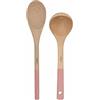 Cookut, Cucchiaio e mestolo in legno - Rosa