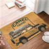 OOAHJEID Zerbino Tappeto da cucina e bagno antiscivolo personalizzato Camel Trophy Defender 110
