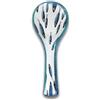 ARCA, Poggiamestolo da Cucina, Realizzato in Melamina, Porta Posate e Mestoli dal Design Raffinato, Collezione Fish, 29x10 cm