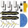 Chuancheng 23 Pz Robot Spazzola Laterale Filtro Mop Panno Kit per IKOHS NETBOT S15 SmartGo Aspirapolvere