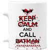 bubbleshirt Tazza Mug in ceramica Keep calm and call joker - idea regalo