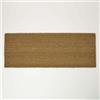 HOMESCAPES Zerbino extra large in fibra di cocco, 120 x 45 cm, doppio zerbino antiscivolo, resistente, per interni ed esterni