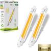 Dvnoua R7S LED 118mm Dimmerabile 20W, Equivalente a 200W Lampada Alogena, Bianco Naturale 4000K 2000LM Nessun Sfarfallio, Illuminazione Fascio 360°, 2 Pezzi
