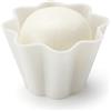 mille idee Stampo Pandoro Panettone in Plastica Alimentare - Forma a Stella per Panettone, Mozzarella o Dolci - Riutilizzabile, Resistente e Facile da Pulire - Made in Italy 500 grammi CM 12 X H 9 CM