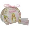 PV Grafik 24 Bomboniere Comunione Bambina Personalizzate, Bomboniera Comunione Bambina, personalizza e modifica la quantità di Scatoline Portaconfetti complete di Bigliettino e Nastrino PV Grafik(Tunna16C)