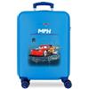 Disney Cars Rocket Racing Trolley cabina Azzurro 38x55x20 cm, Rigida ABS Chiusura a combinazione numerica 34L 2,6 Kg 4 doppie ruote Bagaglio a mano