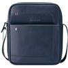 RONCATO BORSELLO Alaska borsello tracolla uomo 2 comparti con zip e tasca frontale - Navy