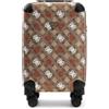 GUESS carrello Eliette Logo 18 in 8-Wheeler Latte Logo/Ginger marrone chiaro