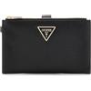 GUESS portafoglio Laurel II SLG Double Zip Organizer Black nero
