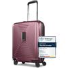 REDOLZ trolley da cabina rigido | piccolo bagaglio a mano 40 x 23 x 55 cm con espansione di 5 cm | in polipropilene leggero e resistente | ultraleggero solo 2,9 kg (Essentials 14)