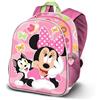 Disney Minni Mouse Kitten-Zainetto Basic, Rosa, 30 x 38 cm, Capacità 13 L