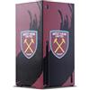 Head Case Designs Licenza Ufficiale West Ham United FC Colpo Spazzata Arte Console Da Gioco Wrap Compatibile con Xbox Series X