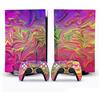 GALSOR Protettivo Per PS5 Skin Disc Edition Anime Console E Controller Vinile Cover Skin Wraps Per PS 5 Disc Version(56866) Senza Bolle E Senza Residui