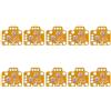 Hxhsgmeh 10 Pezzi Gamepad Joystick Drift Board Controller Analog Thumb Stick Drift Fix Mod per/per/per/Series Parte di Riparazione, A