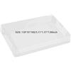 CHILDMORY 10Pcs Clear Box Case Sleeve CIB Protector per SNES N64 Giochi Cartuccia Box